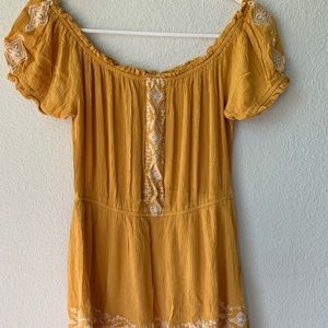 Yellow dress